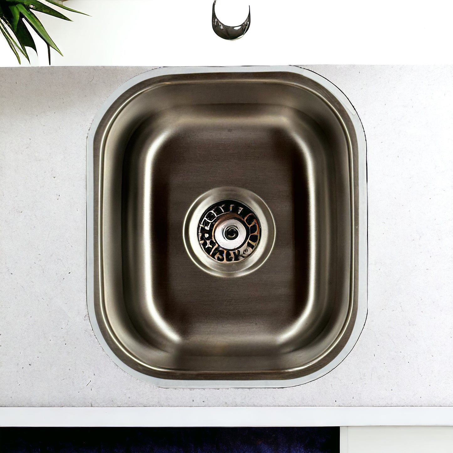 Wet Bar Single Bowl Stainless Steel Under Mount Sink